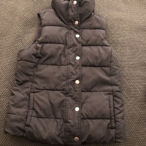 Puffy Black Vest